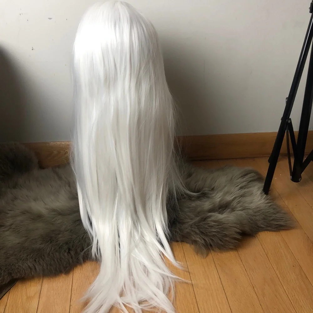 - 22” JES SNOW WHITE STRAIGHT LACE FRONT WIG *NEW*